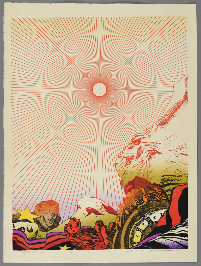 Landscape - Leo, from the series Zodiac